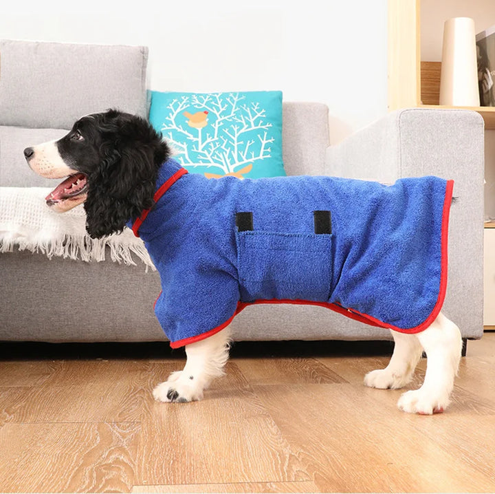 Behagelig hundebademantel - Finn