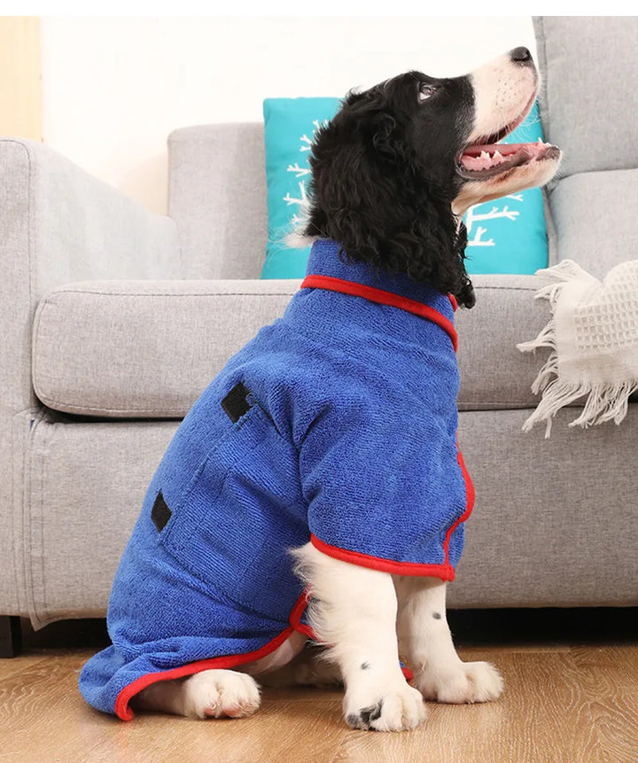 Behagelig hundebademantel - Finn