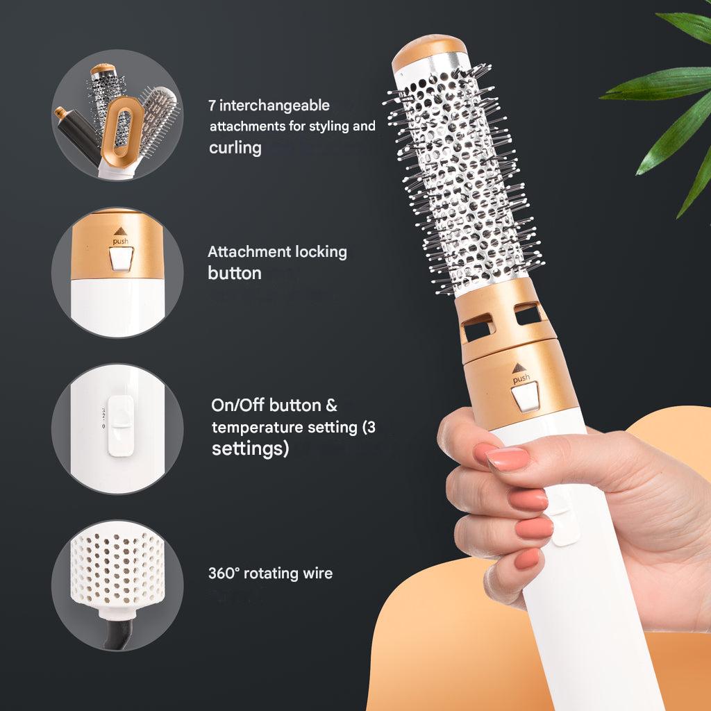 7-in-1 Hair Dryer Brush & Airstyler – Lyra