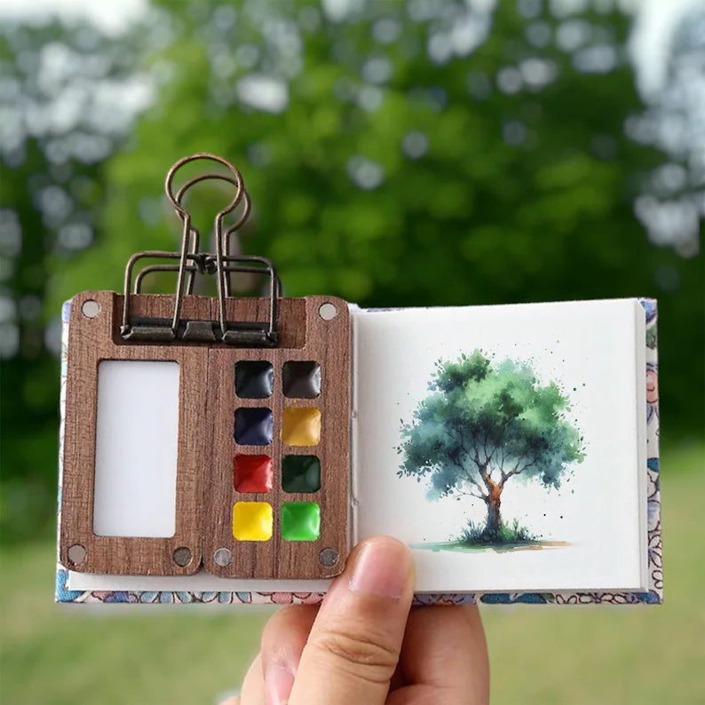 Compact Creativity – Anywhere and Anytime – KunstZet Watercolor Set