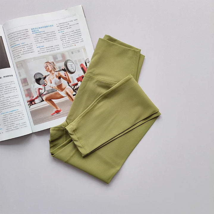 Leggings de yoga de cintura alta con levantamiento de cadera – Aria