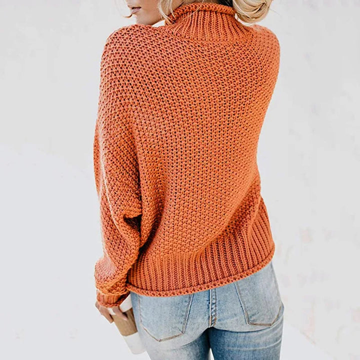 Luxe Suéter de Cuello Alto para Mujer - Emma