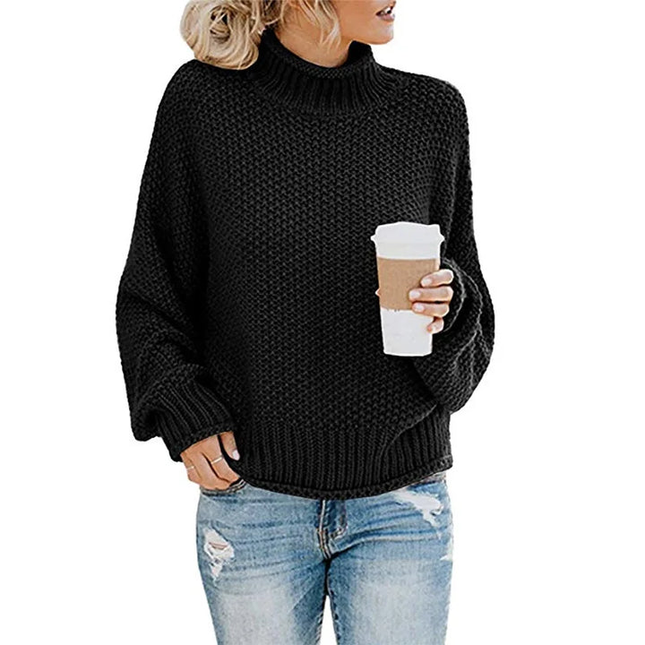 Luxe Suéter de Cuello Alto para Mujer - Emma
