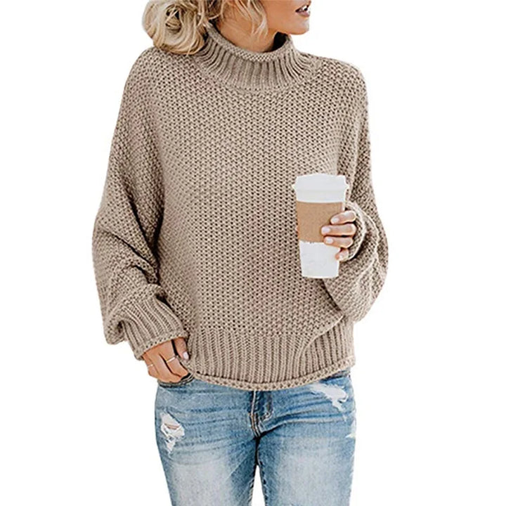 Luxe Suéter de Cuello Alto para Mujer - Emma