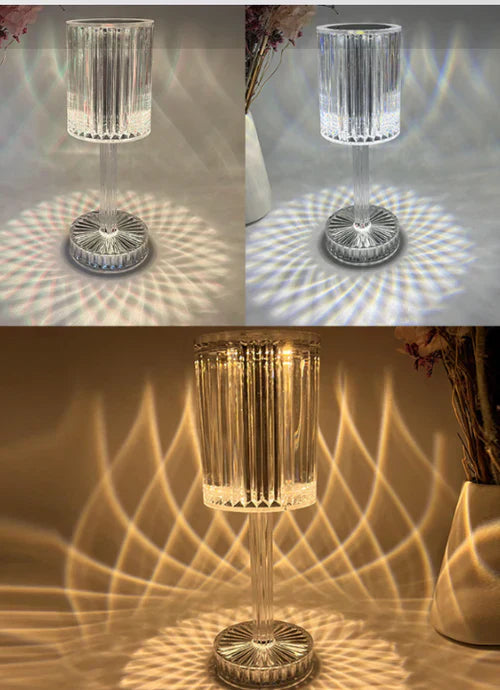 Dimmable Crystal Table Lamp with Modern Lighting – Seraphine