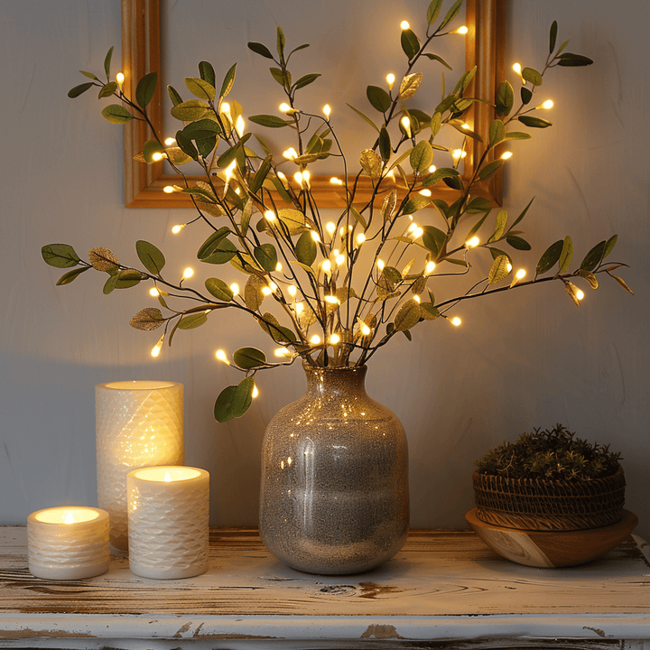 Rama LED ambiental para un toque mágico - GlowBranch