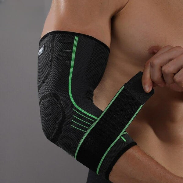 Faja de codo 3D para descompresión y soporte – FlexiElbow