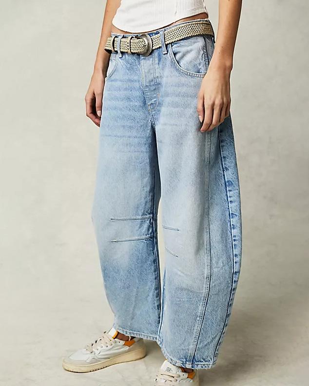 Women's Barrel-Cut Jeans – Maribel Autumn Edition