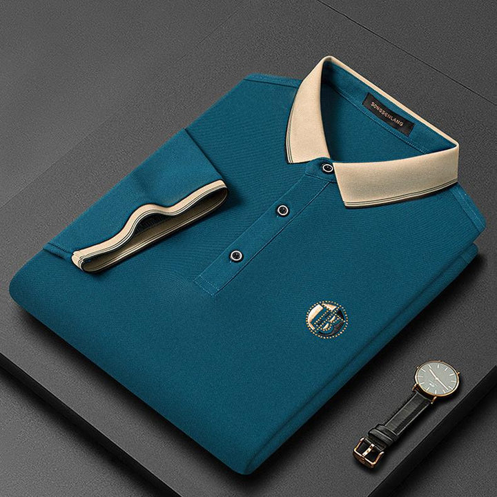 Stylishly embroidered polo shirt - Oliver