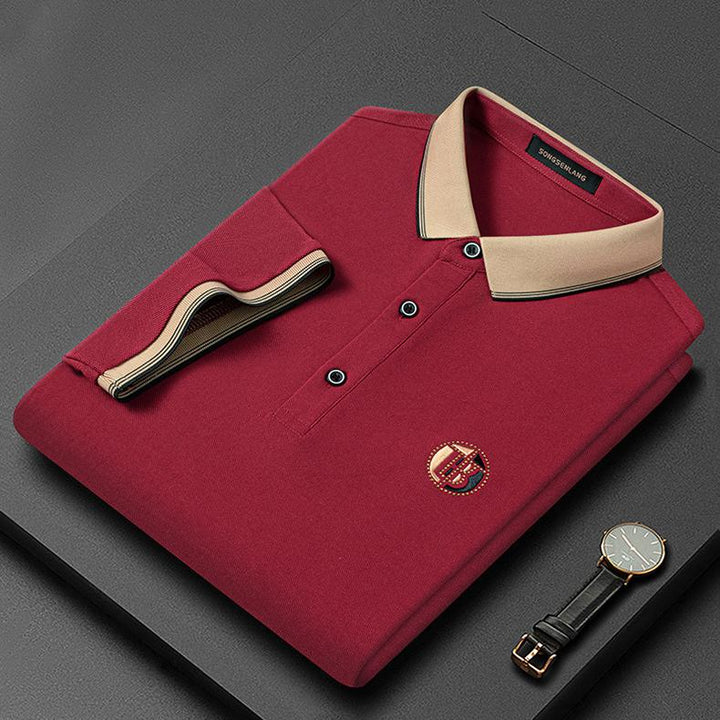 Stylishly embroidered polo shirt - Oliver