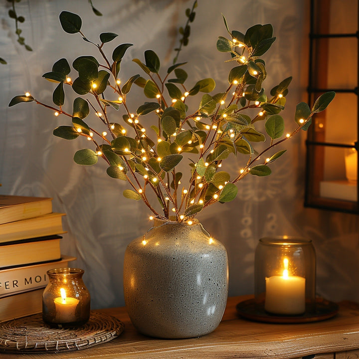 Rama LED ambiental para un toque mágico - GlowBranch