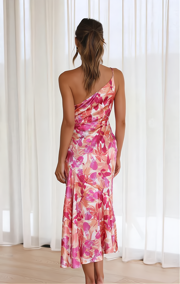 Stilfuld sommerkjole med blomsterprint - Zoë