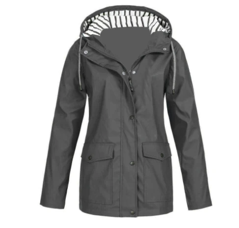 Wasser- und Winddichte Damenjacke für Herbst und Winter – Leona