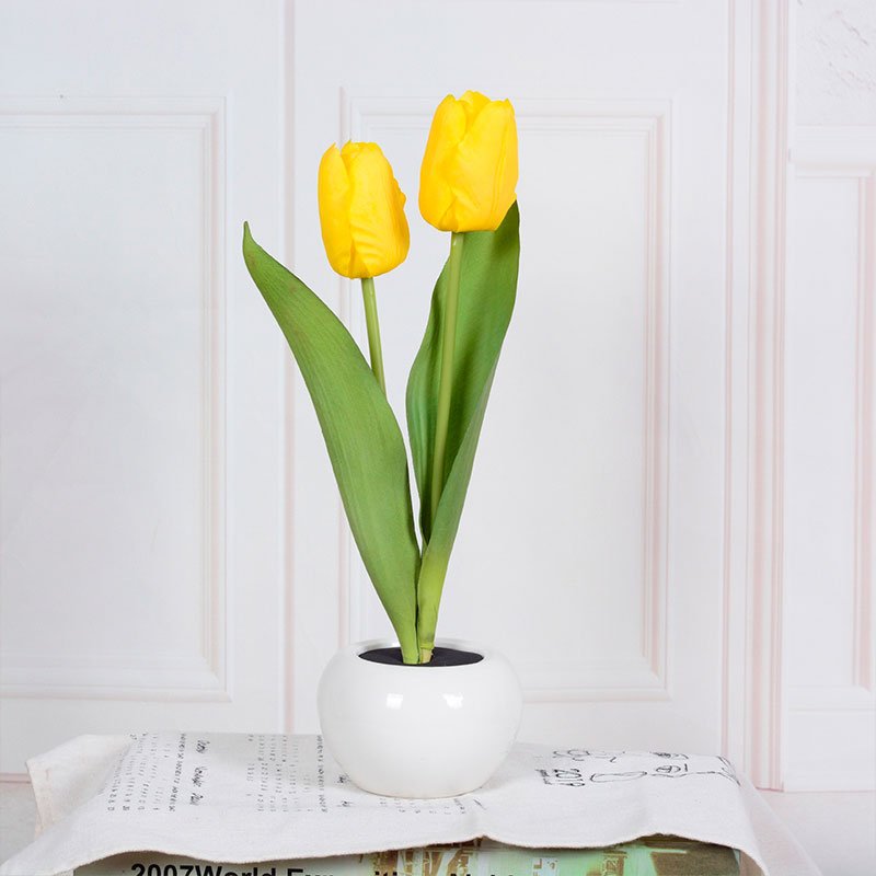 Lámpara de mesa decorativa LED Tulipán – Florima