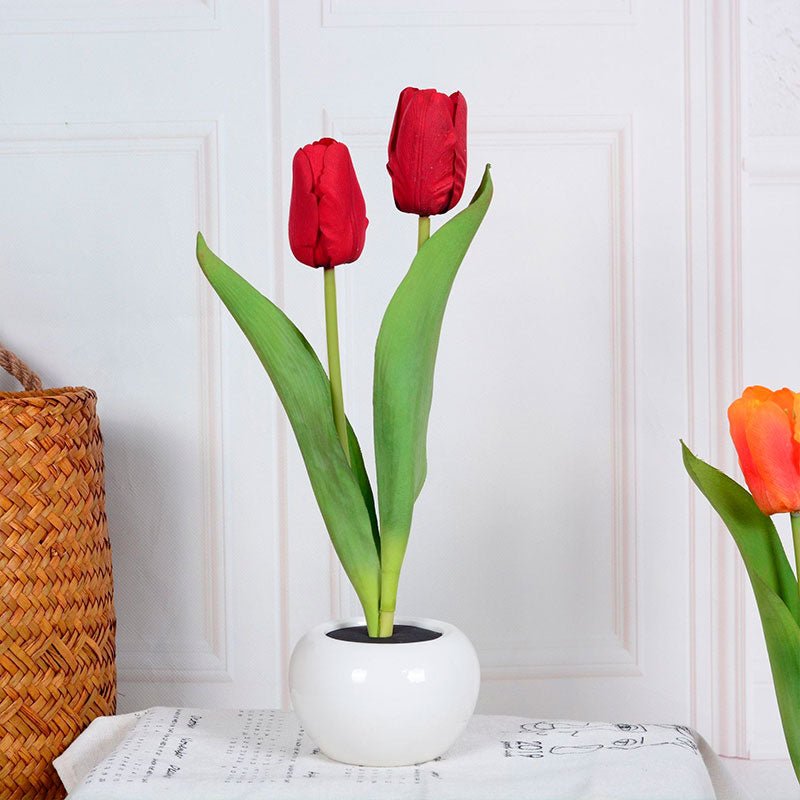 Lámpara de mesa decorativa LED Tulipán – Florima