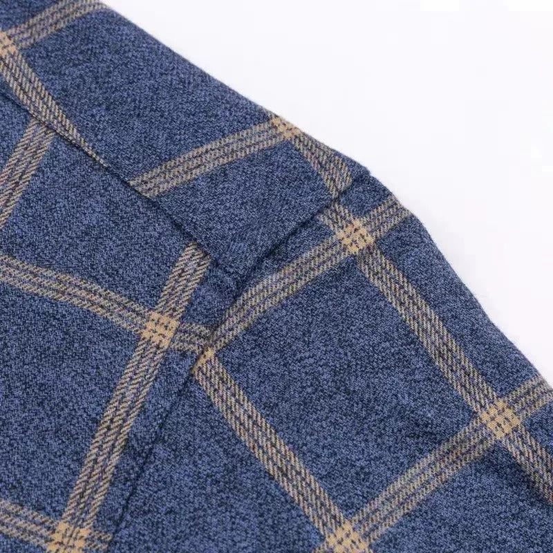 Checked Cotton Shirt - Victor