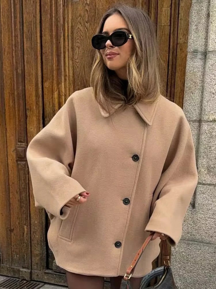 Oversized Stylish Women's Jacket - Amara