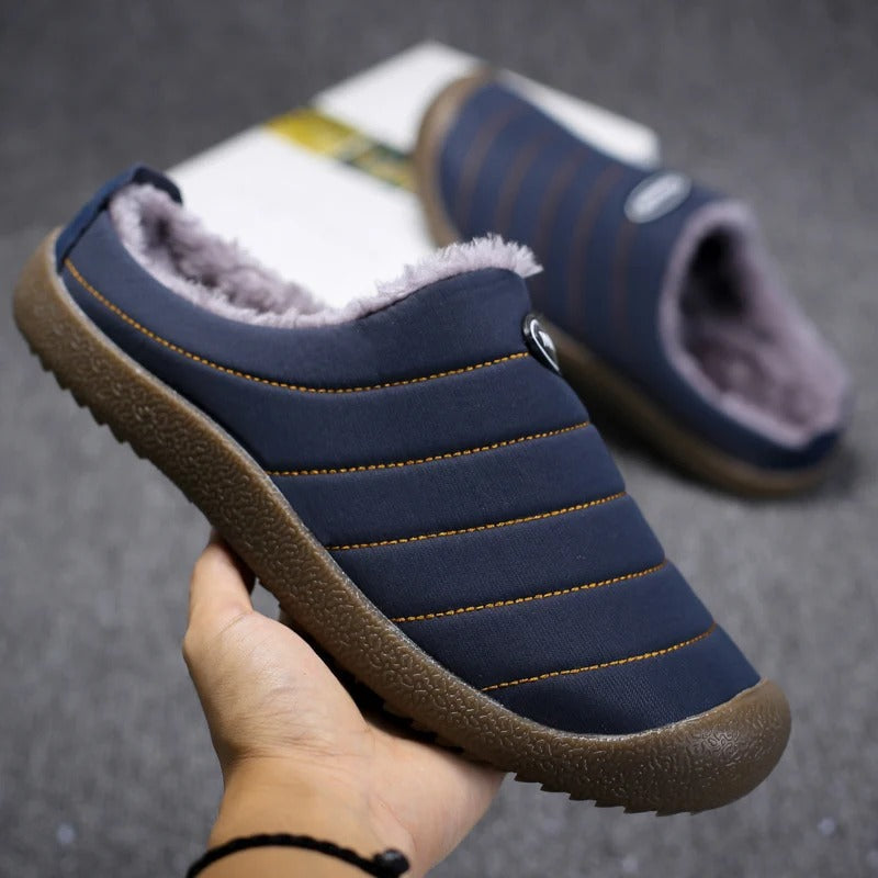 Warm Padded Men's Slippers - Lars