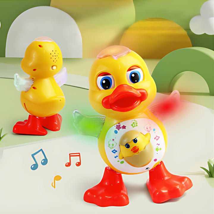Dansende og syngende and - DiscoDuck