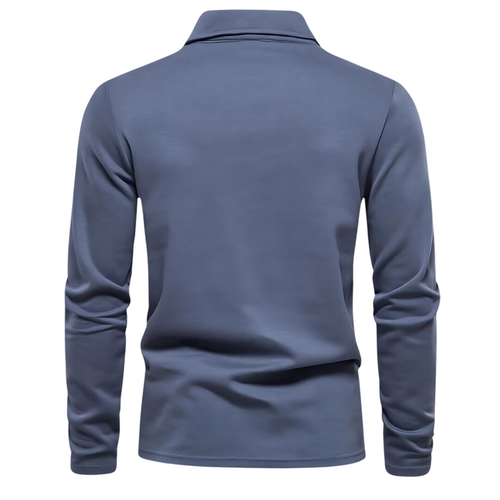 Men's Long Sleeve Polo - Vince