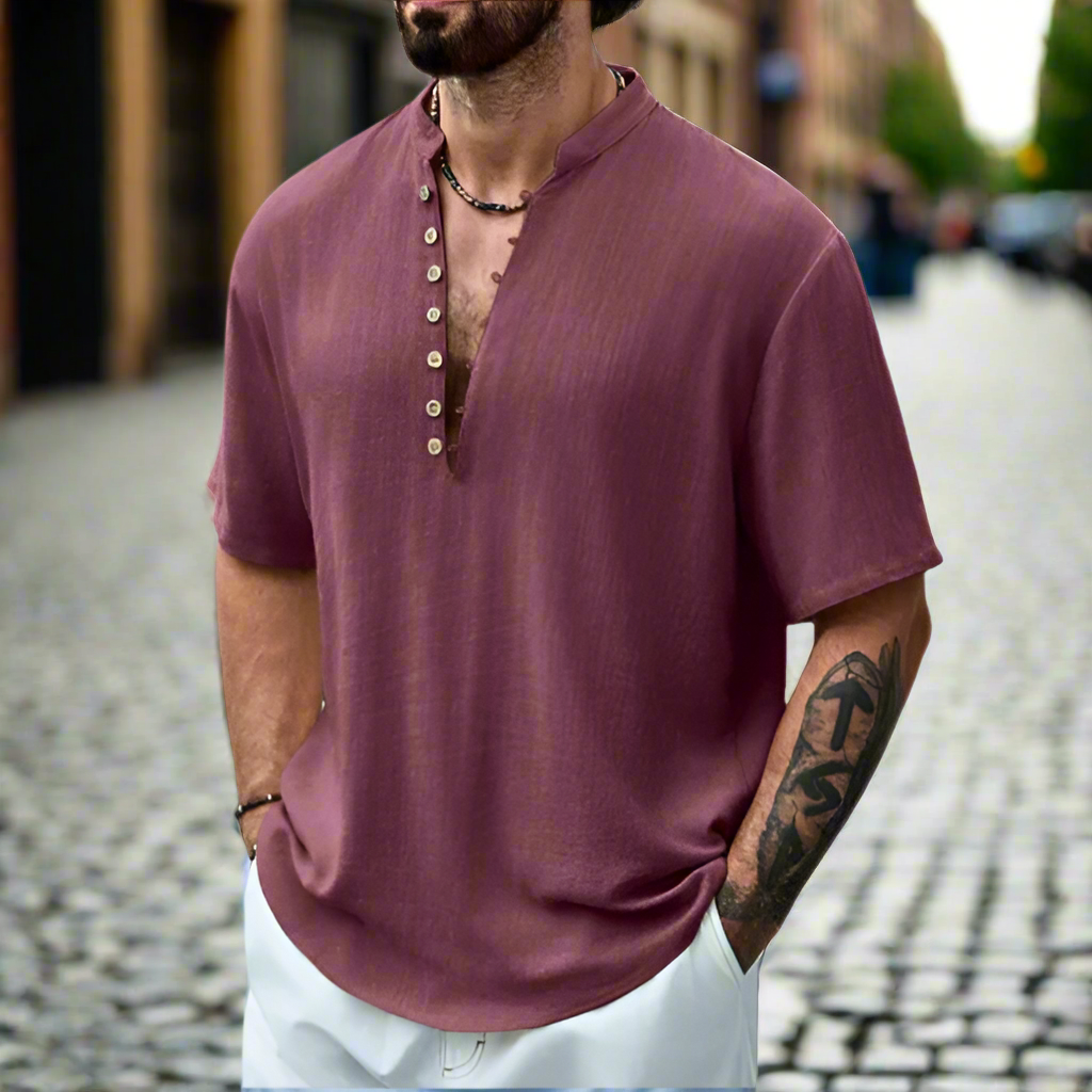 Modernes Leinenhemd – Renzo