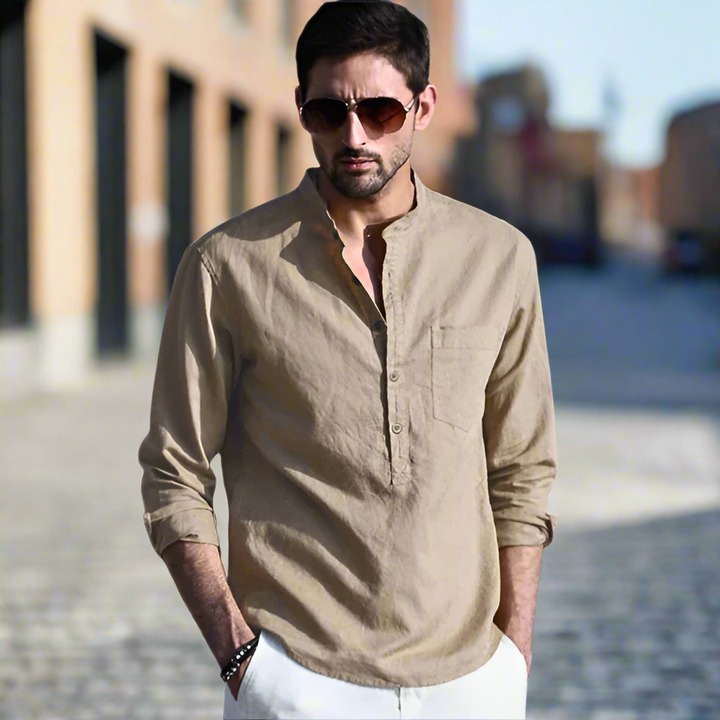 Breathable Linen Shirt for Men – Thiago