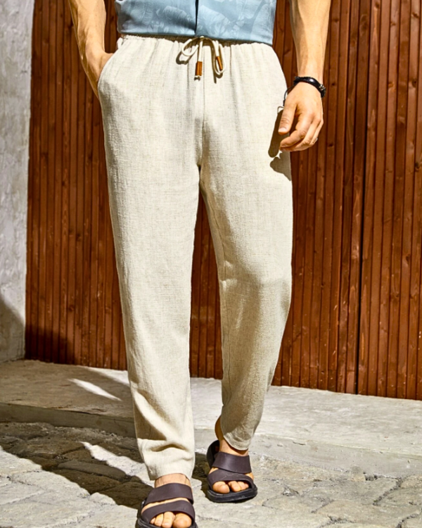 Pantalones de lino modernos para hombre – Jasper