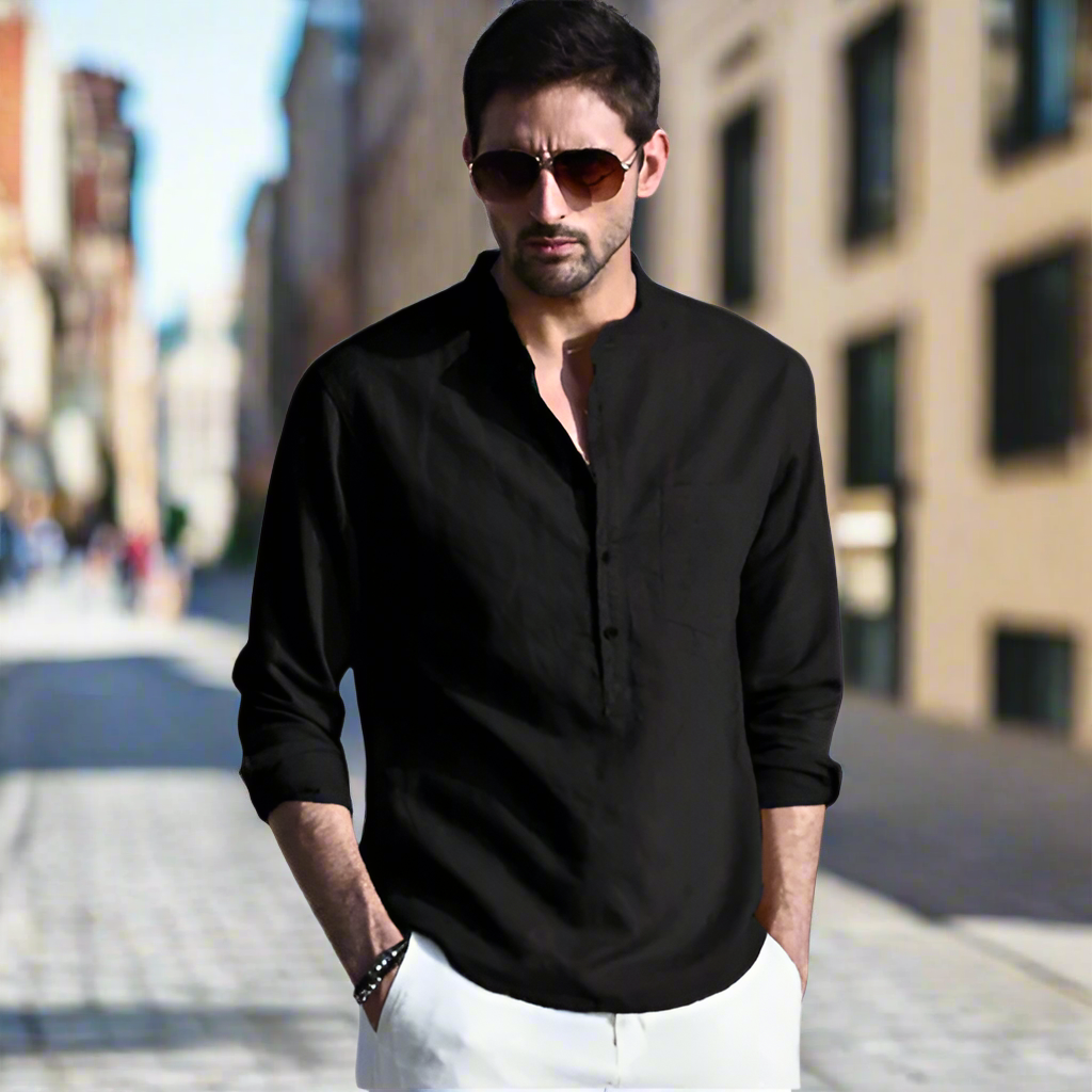 Breathable Linen Shirt for Men – Thiago