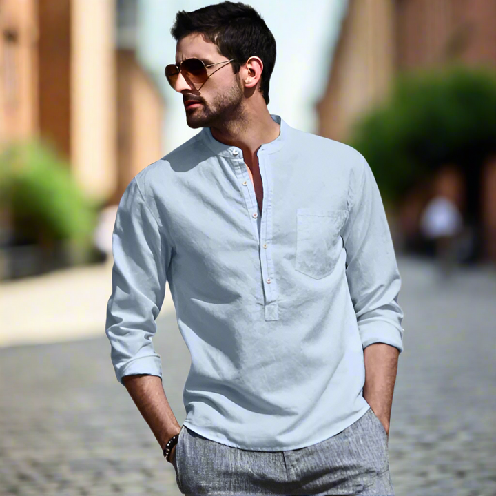 Breathable Linen Shirt for Men – Thiago