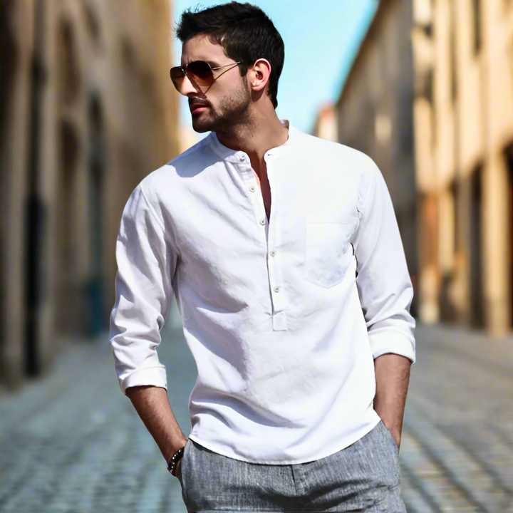 Breathable Linen Shirt for Men – Thiago