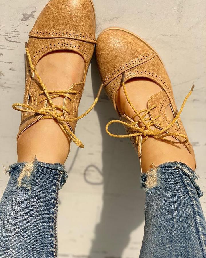 Orthopedic Vintage Shoes - Lucia