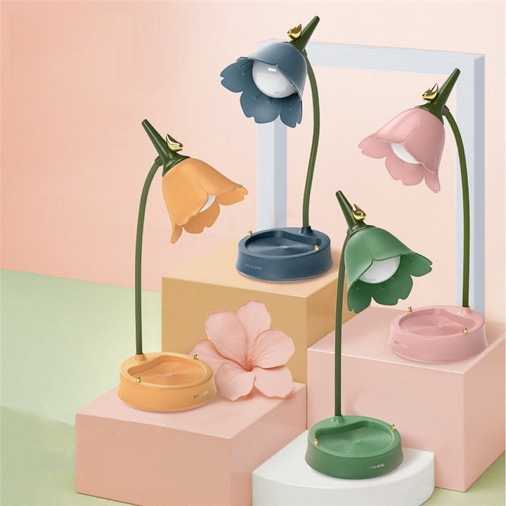 Blumenförmige Tischlampe - LumaPetal