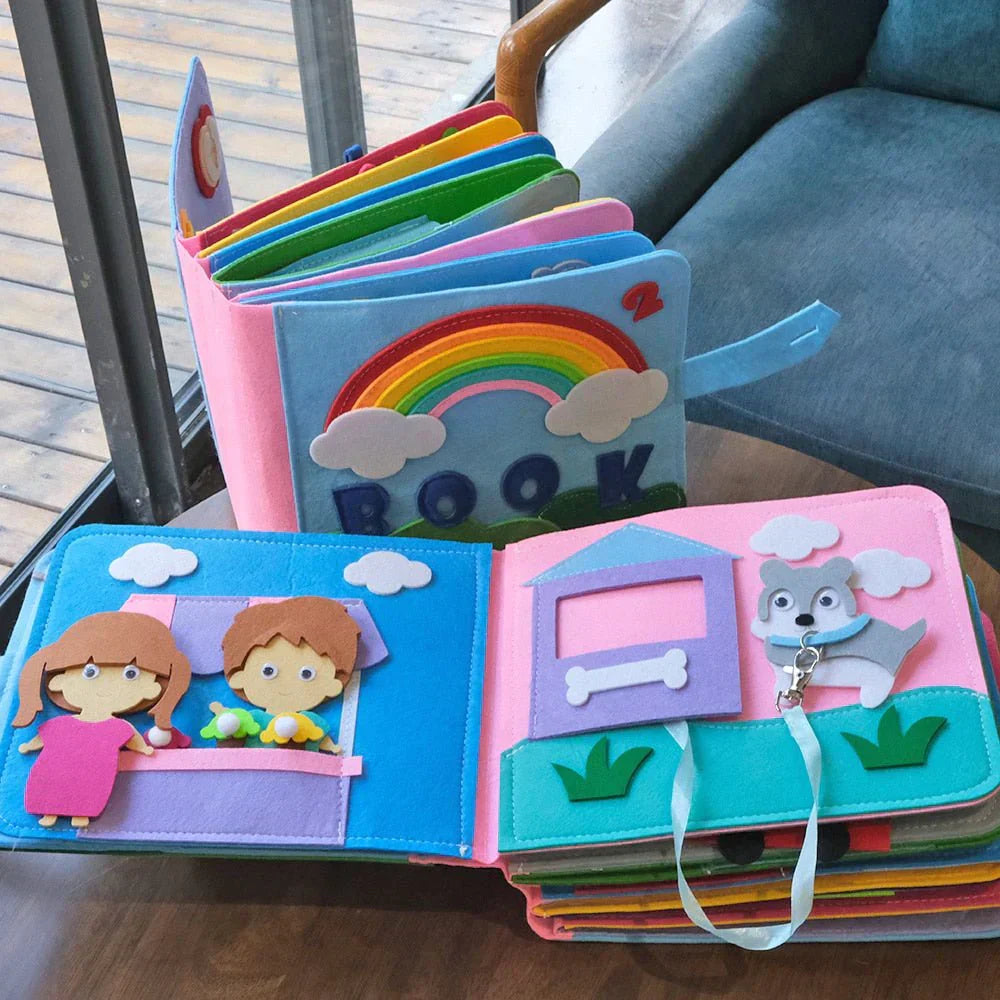 Montessori Adventure Book - Felt Stories