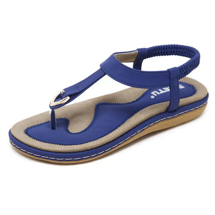 Leichte flache Sommer-Sandalen für Damen – Elodie