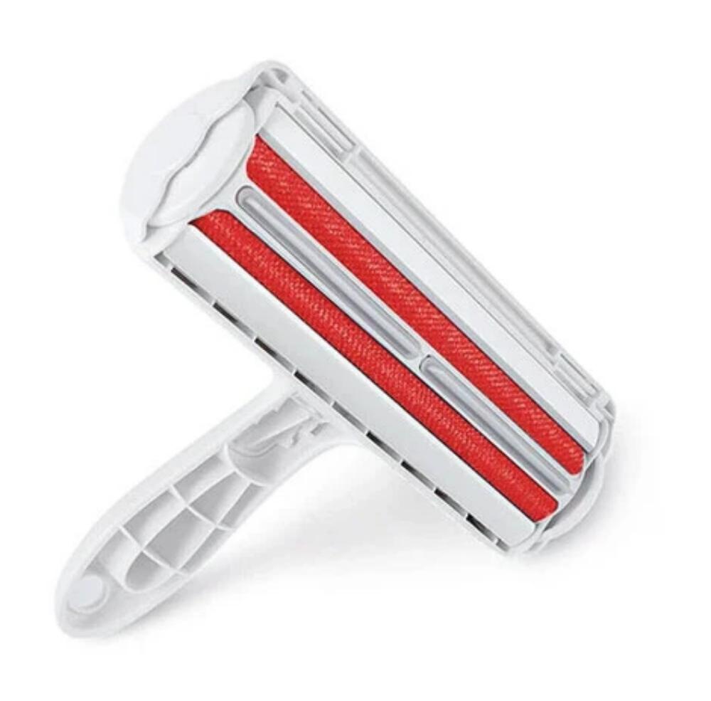 2-way pet hair remover with microfiber roller - FurSweep
