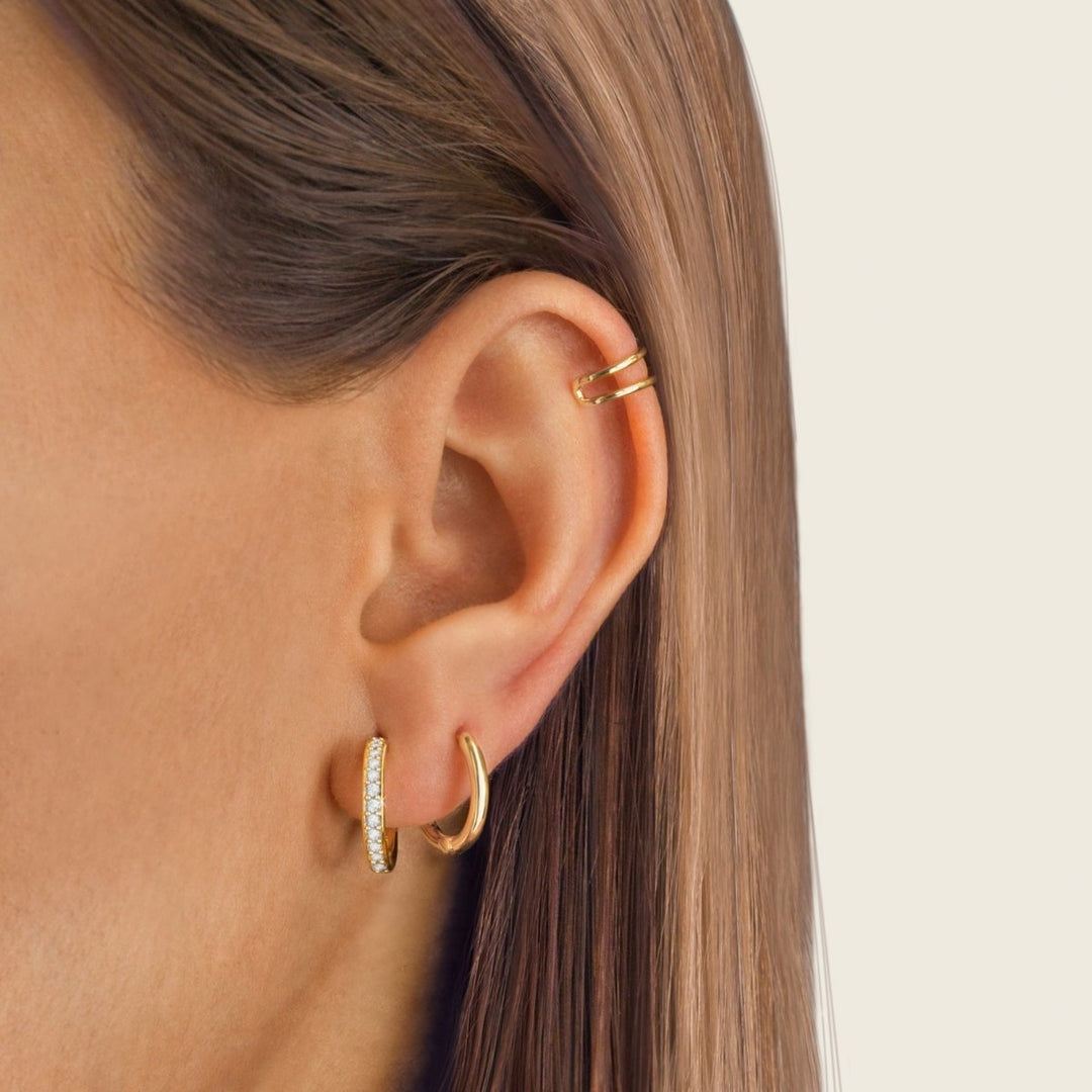 Radiant Zirconia Earrings – Iriana