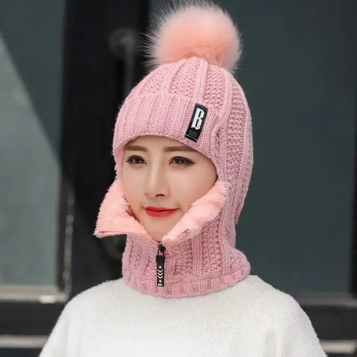 Knitted Women's Balaclava - Amara