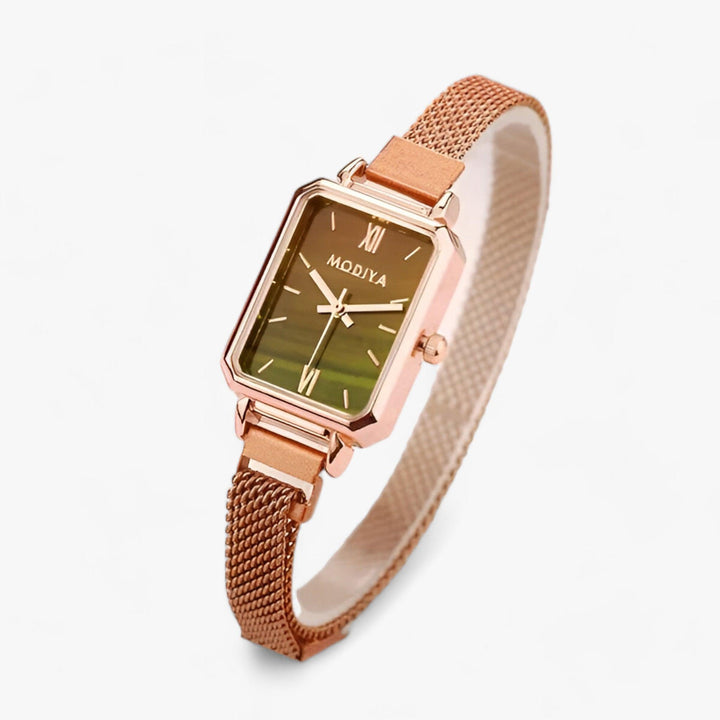 Stylish Square Watch with Magnetic Strap – Selena