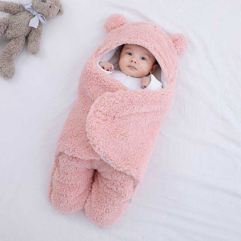 Myk baby innpakningspose - CosyCub