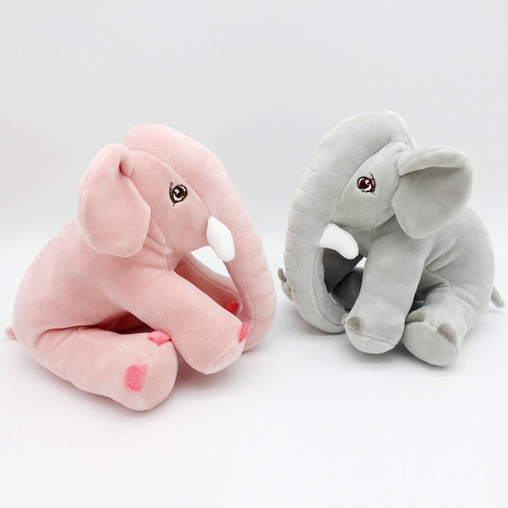 Blød plyselefant krammebamse til babyer - TinyTrunk