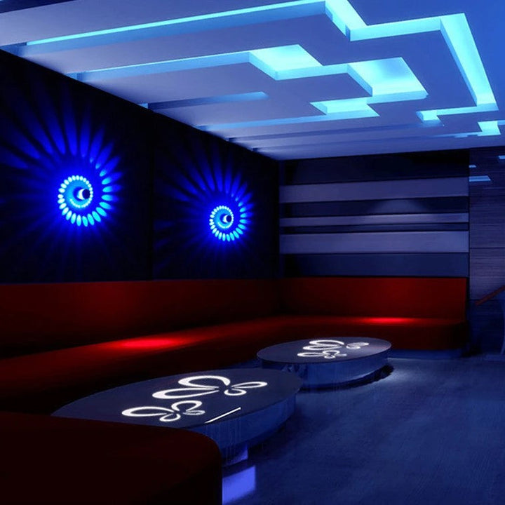 Modern LED Spiral Lamp - LumoSpiral