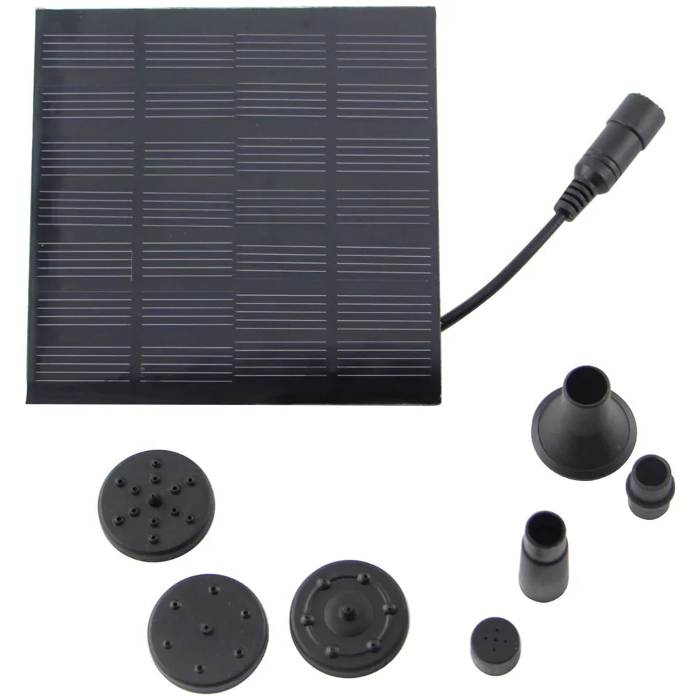 Sun fountain for pond & birdbath – Solaflow