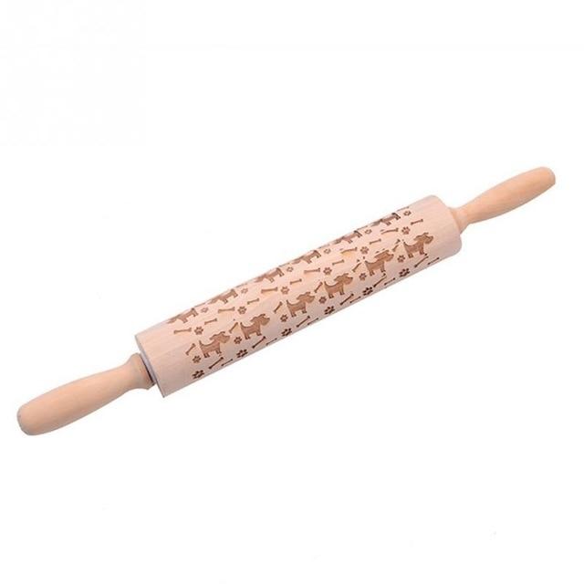 Decorative Rolling Pin - CookieCrafter