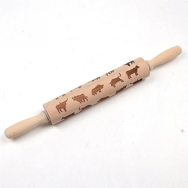 Decorative Rolling Pin - CookieCrafter