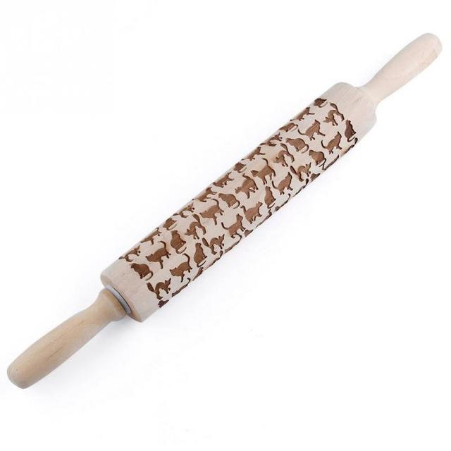 Decorative Rolling Pin - CookieCrafter
