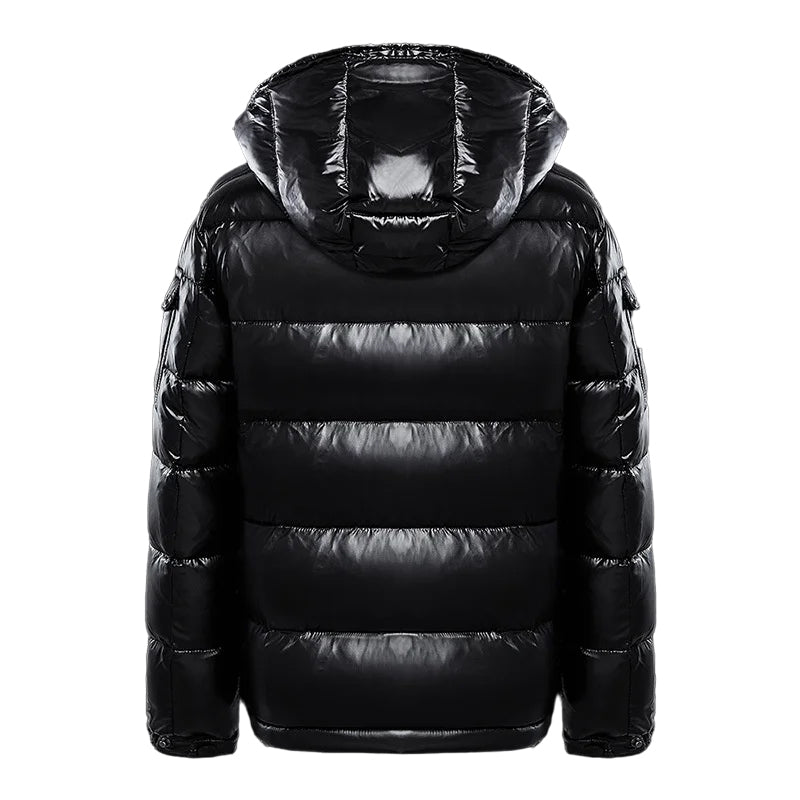 Warm men's puffer jacket - Thor