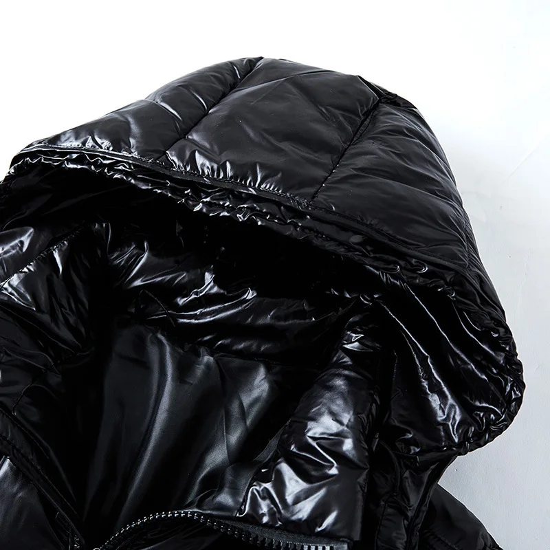 Warm men's puffer jacket - Thor