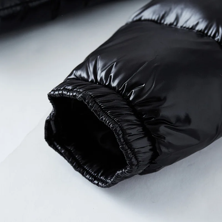 Warm men's puffer jacket - Thor