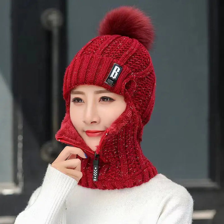 Knitted Women's Balaclava - Amara