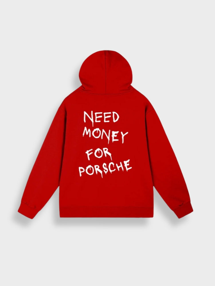 Oversized Men's Hoodie with Print - Noah